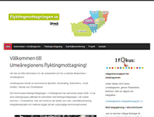 Tablet Screenshot of flyktingmottagningen.se
